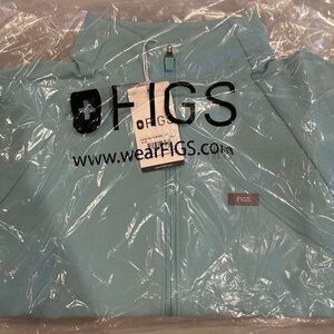 Figs NWT Seaglass On Shift Cropped Contour Knit Jacket MEDIUM (M)